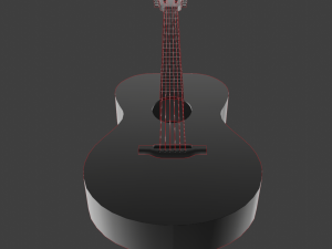 Guitar Modelo 3D