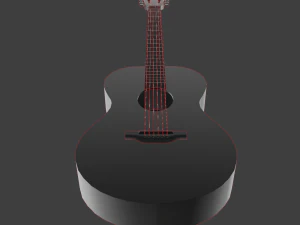 Guitar 3D Model