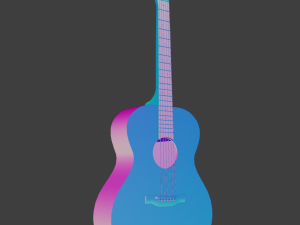 Guitar Modelo 3D