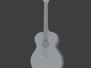 Guitar Modelo 3D