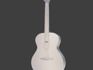 Guitar Modelo 3D