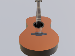 Guitar Modelo 3D