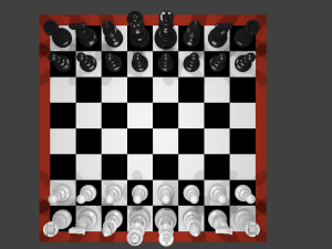 Chess set 001 3D Модель