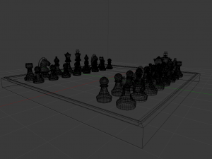 Chess set 002 Modelo 3D