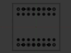 Chess set 002 3D Model