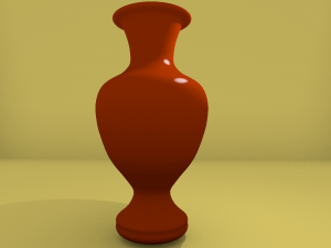 Vase 001 3D Modell
