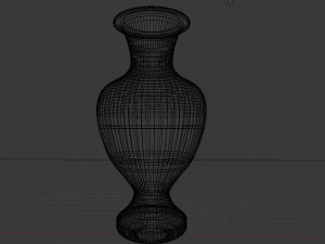 Vase 001 3D Modell