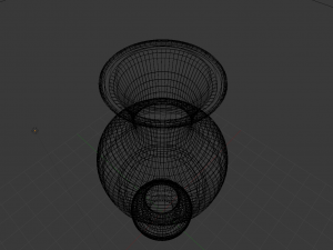 Vase 001 3D Modell