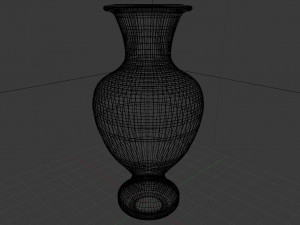 Vase 001 3D Modell