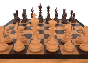 Chess Set 003 3D मॉडल