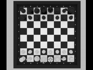 Chess Set 004 3D Модель