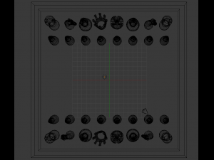 Chess Set 004 3D Модель