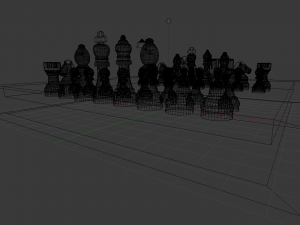 Chess Set 005 3D Model