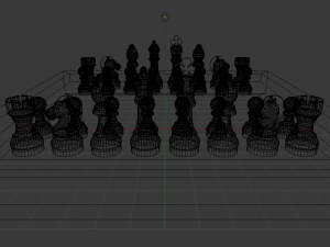Chess Set 005 3D Model