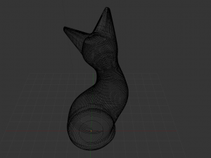 Cat Sculpture 001 Modèles 3D en vedette