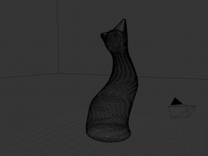 Cat Sculpture 001 Modèles 3D en vedette