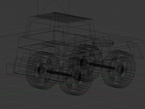 Toy truck 001 Model do druku 3D