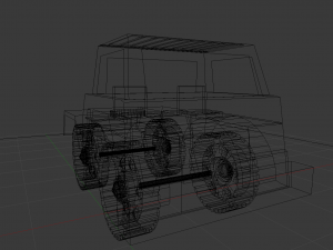 Toy truck 001 Model do druku 3D