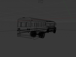 Vintage Bus 001 3D मॉडल