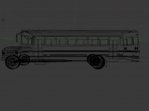 Vintage Bus 001 3D मॉडल