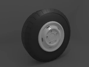 Araba tekerleği 001 3D Model