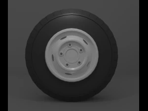 Car wheel 001 3D Model
