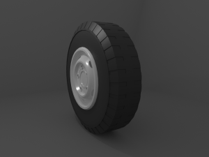 Car wheel 001 3D 模型
