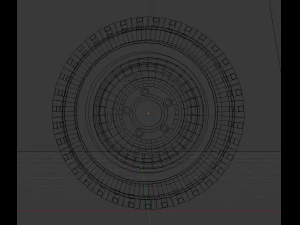 Car wheel 001 3D Model