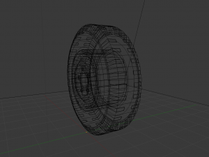 Car wheel 001 3D 模型