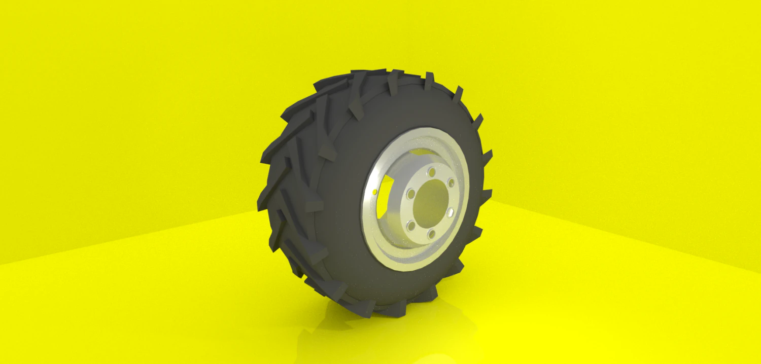 Autorad 002 3D Modell .c4d .max .obj .3ds .fbx .stl .blend 