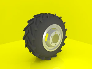 Roda mobil 002 Model 3D