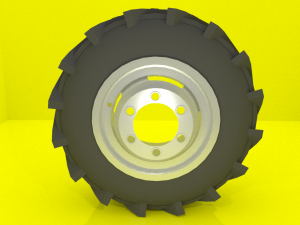 Car wheel 002 Modelo 3D