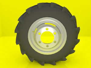 Autorad 002 3D Modell