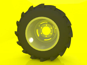 Autorad 002 3D Modell