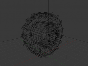 Car wheel 002 Modelo 3D