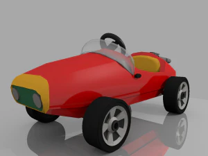 Kart a pedali 001 Modello 3D
