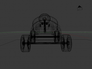 Pedal Kart 001 3D Model