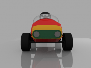 Pedal Kart 001 3D Model