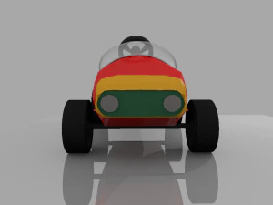 Pedal Kart 001 3D Model