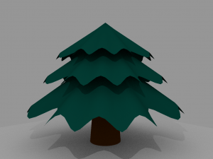 Christmas tree 001 3D मॉडल