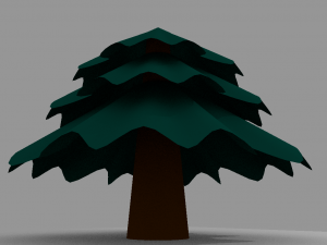 Christmas tree 001 3D मॉडल