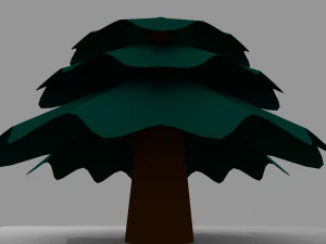 Christmas tree 001 3D Model