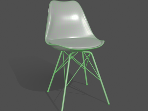 Chaise Noir Modèle 3D