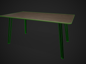 Dining Table 3D Model