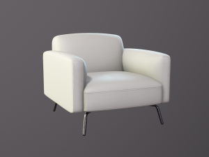 Single Sofa 3D 模型