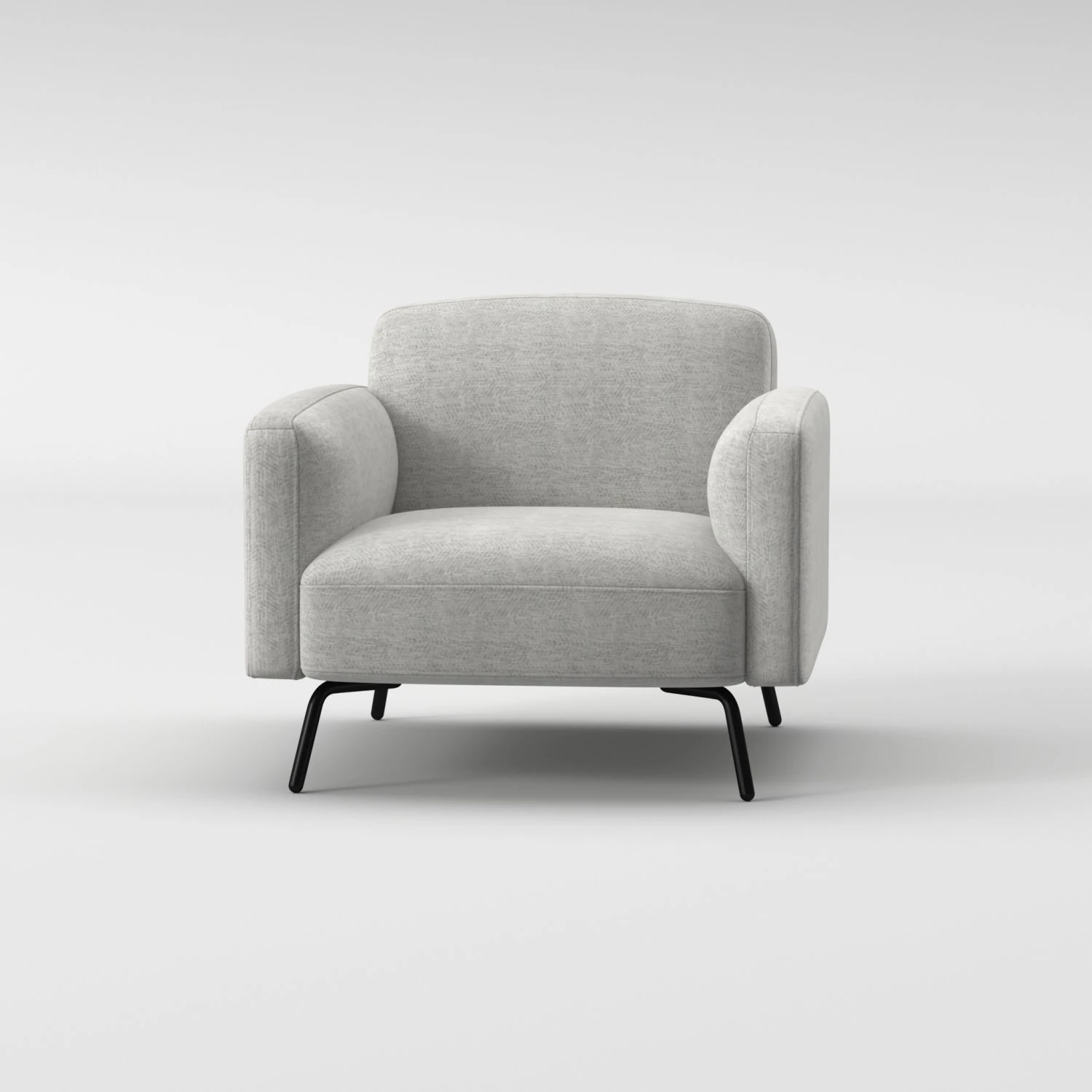 Single Sofa 3D Model .c4d .max .obj .3ds .fbx .stl .blend 