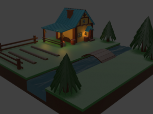 Foresters house 3D 模型