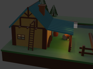 Foresters house 3D 模型