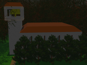 Church in the woods Modelo 3D