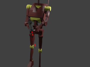 Droid from star wars cinematic universe 3D 模型